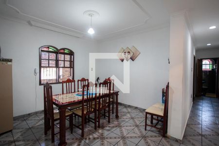 Sala de Jantar Casa 1 de casa à venda com 6 quartos, 380m² em Heliópolis, Belo Horizonte