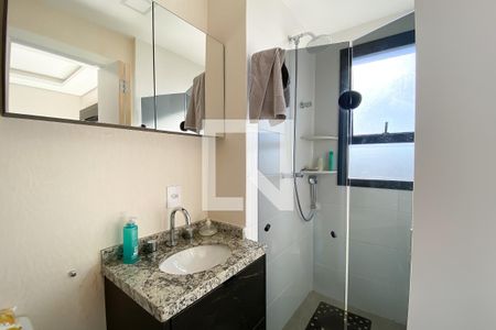 Banheiro da Suíte 1 de apartamento à venda com 3 quartos, 83m² em Vila Osasco, Osasco