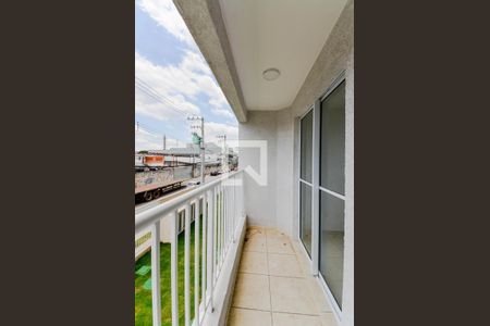 Varanda da Sala de apartamento para alugar com 2 quartos, 42m² em Vila São João, Guarulhos