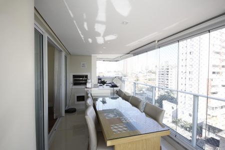 Varanda gourmet de apartamento à venda com 3 quartos, 167m² em Bosque da Saúde, São Paulo