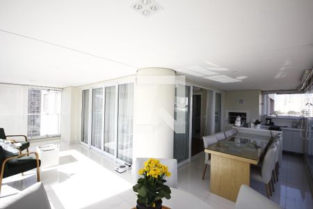 Varanda gourmet de apartamento à venda com 3 quartos, 167m² em Bosque da Saúde, São Paulo
