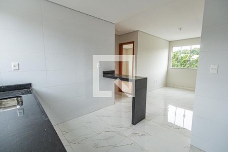 Cozinha de apartamento à venda com 3 quartos, 120m² em Letícia, Belo Horizonte