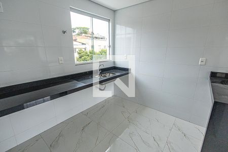 Cozinha de apartamento à venda com 2 quartos, 120m² em Letícia, Belo Horizonte