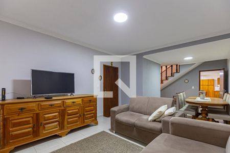 Sala de casa à venda com 2 quartos, 186m² em Vila Gilda, Santo André