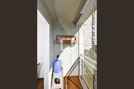 Varanda da Sala de apartamento à venda com 2 quartos, 60m² em Parque Edu Chaves, São Paulo