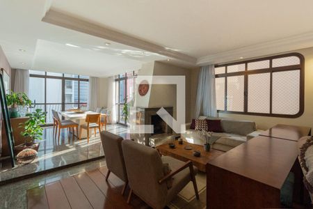 Sala de apartamento à venda com 4 quartos, 205m² em Pinheiros, São Paulo