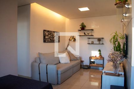 Sala de apartamento à venda com 2 quartos, 60m² em Nova Granada, Belo Horizonte