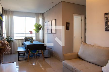 Sala de apartamento à venda com 2 quartos, 60m² em Nova Granada, Belo Horizonte