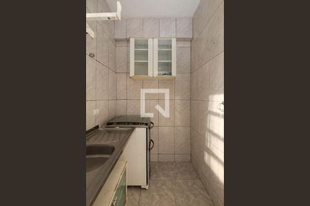 Cozinha de apartamento para alugar com 1 quarto, 39m² em São Cristóvão, Rio de Janeiro