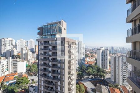 Sala/Cozinha - Vista de apartamento para alugar com 1 quarto, 30m² em Sumaré, São Paulo