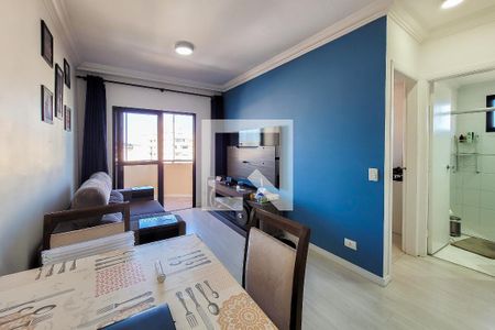 Sala de apartamento para alugar com 1 quarto, 44m² em Centro, São Bernardo do Campo