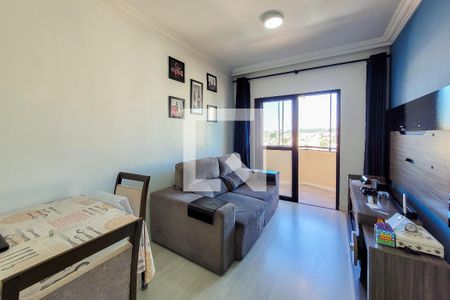 Sala de apartamento para alugar com 1 quarto, 44m² em Centro, São Bernardo do Campo