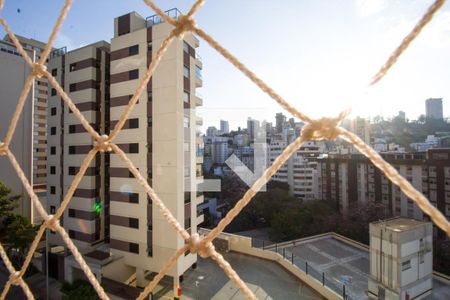 Vista da Sala de apartamento para alugar com 4 quartos, 138m² em Santo Antônio, Belo Horizonte