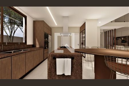 Casa de condomínio à venda com 410m², 4 quartos e 4 vagas Casa de condomínio à venda com 410m², 4 quartos e 4 vagasCozinha