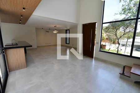 Sala de casa de condomínio à venda com 3 quartos, 215m² em Loteamento Caminhos de San Conrado (sousas), Campinas