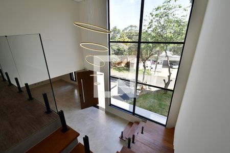 Sala de casa de condomínio à venda com 3 quartos, 215m² em Loteamento Caminhos de San Conrado (sousas), Campinas