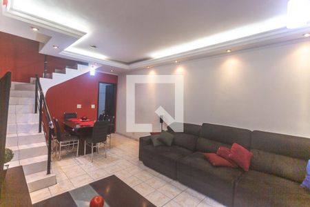 Sala de estar de casa à venda com 3 quartos, 180m² em Jardim Aurora, São Bernardo do Campo