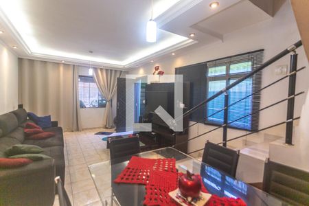 Sala de estar de casa à venda com 3 quartos, 180m² em Jardim Aurora, São Bernardo do Campo