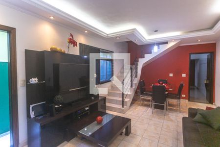 Sala de estar de casa à venda com 3 quartos, 180m² em Jardim Aurora, São Bernardo do Campo