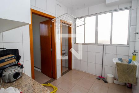 Area de Serviço de apartamento para alugar com 4 quartos, 140m² em Cidade Nova, Belo Horizonte