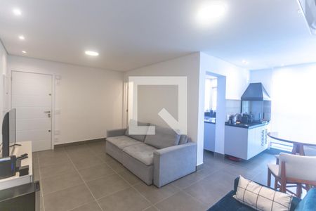 Sala de estar de apartamento para alugar com 2 quartos, 78m² em Baeta Neves, São Bernardo do Campo