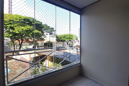 Varanda da Sala de apartamento para alugar com 2 quartos, 60m² em Parque das Nações, Santo André