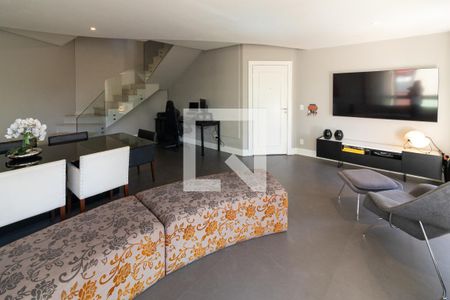 Sala 1 de apartamento para alugar com 4 quartos, 296m² em Paineiras do Morumbi, São Paulo