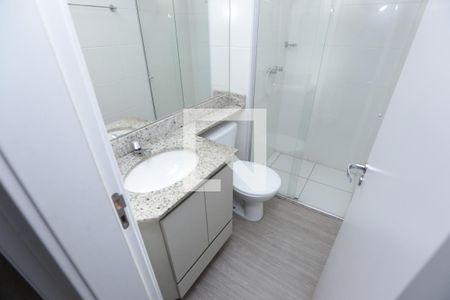 Banheiro Social de apartamento para alugar com 2 quartos, 60m² em Jk, Contagem