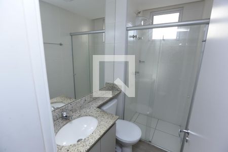 Banheiro Social de apartamento para alugar com 2 quartos, 60m² em Jk, Contagem