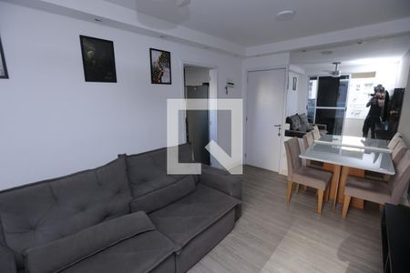 Sala de apartamento para alugar com 2 quartos, 60m² em Jk, Contagem