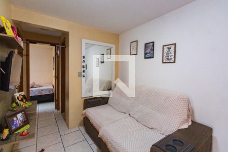 Sala  de apartamento à venda com 2 quartos, 48m² em Igara, Canoas