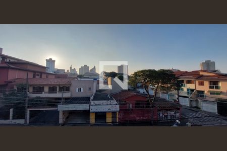 Quarto suíte 1 -  vista varanda de apartamento à venda com 2 quartos, 88m² em Jardim Bela Vista, Santo André