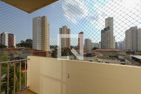 Varanda da Sala de apartamento para alugar com 2 quartos, 72m² em Chácara Santo Antônio (zona Sul), São Paulo