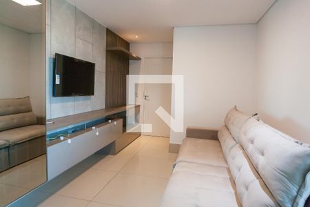 sala de apartamento para alugar com 2 quartos, 80m² em Vila Castela, Nova Lima