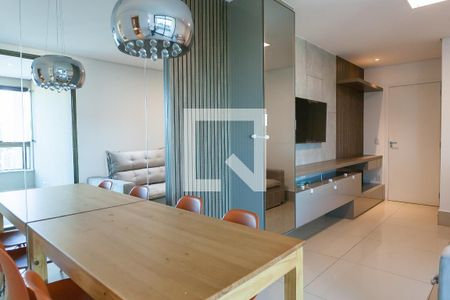 Sala de Jantar de apartamento para alugar com 2 quartos, 80m² em Vila Castela, Nova Lima