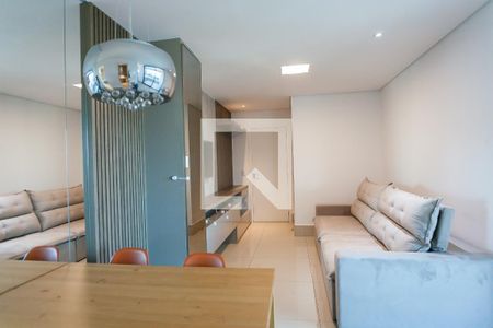 sala de apartamento para alugar com 2 quartos, 80m² em Vila Castela, Nova Lima