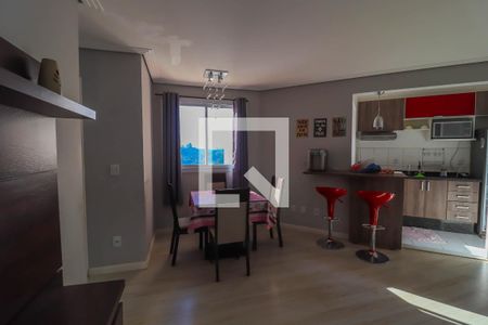 Sala de apartamento para alugar com 2 quartos, 48m² em Vila Esperança, Jundiaí