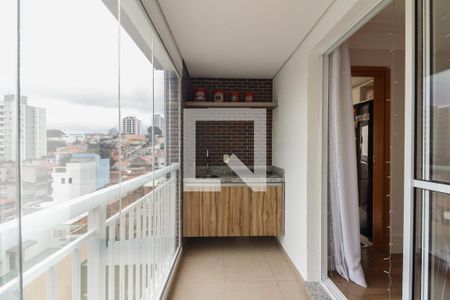 Varanda Gourmet  de apartamento para alugar com 2 quartos, 69m² em Vila Aricanduva, São Paulo