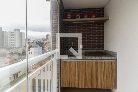 Varanda Gourmet  de apartamento para alugar com 2 quartos, 69m² em Vila Aricanduva, São Paulo