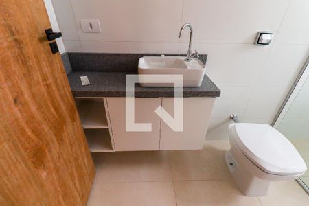 Banheiro Social de apartamento para alugar com 1 quarto, 40m² em Xaxim, Curitiba