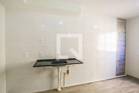 Sala e Cozinha Integrada de apartamento para alugar com 1 quarto, 24m² em Paraíso do Morumbi, São Paulo