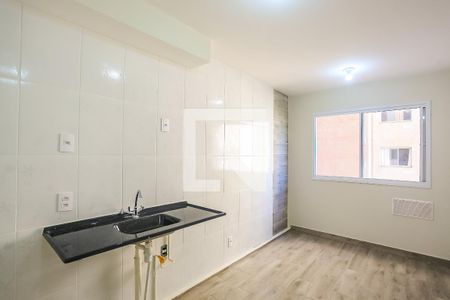 Sala e Cozinha Integrada de apartamento para alugar com 1 quarto, 24m² em Paraíso do Morumbi, São Paulo