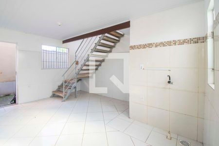 Sala/cozinha de apartamento para alugar com 1 quarto, 44m² em Igara, Canoas