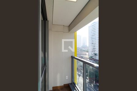 Varanda de kitnet/studio à venda com 1 quarto, 26m² em Vila Clementino, São Paulo