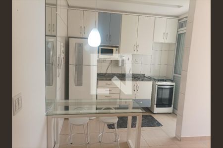 Sala/Cozinha de apartamento à venda com 1 quarto, 40m² em Parque Independência, São Paulo