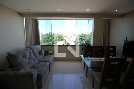 Sala de apartamento à venda com 4 quartos, 136m² em São Gabriel, Belo Horizonte