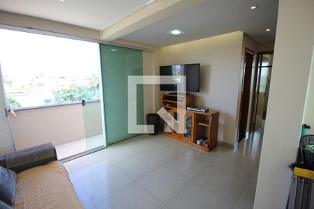 Sala  de apartamento à venda com 4 quartos, 136m² em São Gabriel, Belo Horizonte