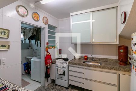 Cozinha e Área de Serviço de casa de condomínio à venda com 3 quartos, 110m² em Buritis, Belo Horizonte