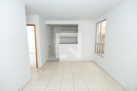 Sala de apartamento para alugar com 2 quartos, 50m² em Dona Clara, Belo Horizonte