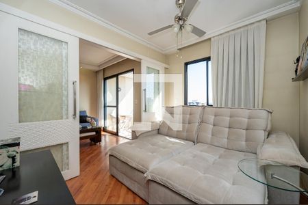 Sala de TV de apartamento à venda com 3 quartos, 80m² em Vila Mascote, São Paulo